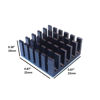 Picture of Easycargo 10pcs 22mm Heatsink Kit 22x22x10mm + 3M8810 Thermal Conductive Adhesive Tape, Cooler Heat Sink for Cooling Raspberry Pi SSD PS5 M.2 SSD NVMe 2280 GPU IC Chips VRAM VGA RAM (22mmx22mmx10mm)
