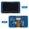 Picture of DWEII 2.4" 2.42 inch 128x64 OLED LCD Display Module SSD1309 7 Pin SPI/IIC I2C Serial Interface for Arduino UNO R3 DIY Electronic - Blue Light