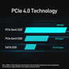 Picture of MOVE SPEED HB7450 2TB SSD for PS5 with Heatsink, PCIe 4.0 NVMe M.2 Internal Solid State Drive - Up to 7450MB/s, 3D NAND Storage Expansion Compatible with PS5, Desktops and Laptops