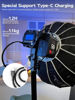 Picture of COLBOR VM2 V-Mount Adaptor and D-Tap to Type-C Cable, V-Mount Battery Plate with Cable Compatible only with COLBOR CL60/CL100X-Series COB Video Lights