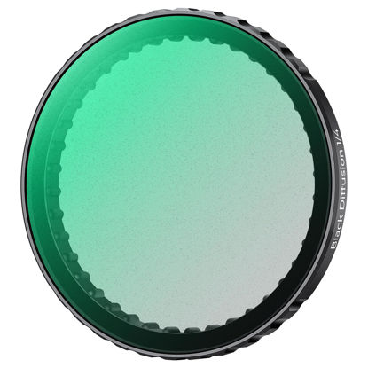 Picture of K&F Concept Push-in Black Diffusion 1/4 Filter for DJI Osmo Action 5 Pro, Creative Mist Cinematic Effect Filters for DJI Osmo Action 4 Action 3, Multi-Coated/Optical Glass/Aluminum Alloy Frame
