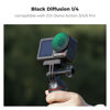 Picture of K&F Concept Push-in Black Diffusion 1/4 Filter for DJI Osmo Action 5 Pro, Creative Mist Cinematic Effect Filters for DJI Osmo Action 4 Action 3, Multi-Coated/Optical Glass/Aluminum Alloy Frame