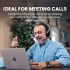 Picture of Avantalk Aria 3 - Bluetooth 5.3 LE Audio Headphones with Detachable Noise-Cancelling Mic for Work Calls & Music, 55 Hrs Wireless Headset with Sidetone for PC Computer and Phone