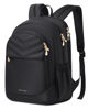 Picture of LIGHT FLIGHT Travel Backpack for Women, 15.6" Laptop Backpack with USB Charging Hole, Water Resistant, Large Capacity, Black Daypack for College, Work, Casual Computer Bags