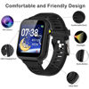 Picture of Phyulls Smart Watch for Kids, Smart Watch Toys with 24 Games Camera Video Recorder Music Alarm Calculator Calendar Flashlight Stopwatch Pedometer Gift Toys for 3-12 Years Old Boys and Girls (Black)