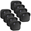 Picture of Qopoto Silicone Case Cover for All-New Blink Outdoor 4 (4th Gen), Weatherproof Protective Skin Cover with Hat Brim, 8 Pack, Black