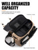 Picture of Cwatcun Camera Shoulder Bag Compact Camera Case, Small Waterproof Camera Messenger Bag with Tripod Holder, Travel Photography Bag for Canon, Nikon, Sony, Fuji DSLR/SLR/Mirrorless Camera, Lens