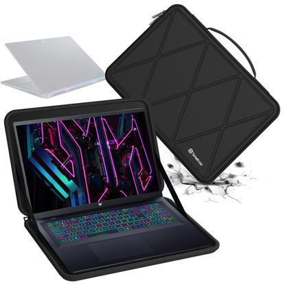 Picture of Smatree Hard EVA Protective Sleeve Compatible for 18 inch Acer Predator Helios 18 Gaming Laptop-PH18-71-756U/PH18-71-76B3, for Acer Predator Helios Neo 18 Gaming Laptop Anti-Shock Case (X8332)