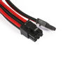 Picture of Phanteks 8 to 8 (6+2) Pin VGA Premium Sleeved Extension Cable 19.68" Length, Black/Red(PH-CB8V_BR)