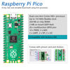 Picture of Freenove Raspberry Pi Pico Board Pre-Soldered Header, Dual-core Arm Cortex-M0+ Microcontroller, Development Board, Python C Java Code, Tutorial Example Projects