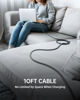 Picture of SHEZI [Upgraded 2.0] 4-in-1 Long USB C Cable 60W 10FT Lightning Cable Fast Charging [480Mbps Data Sync] Nylon Braided Charger Cord Combo with Lightning/USB C/USB A Port for iPhone iPad & Most Devices