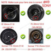 Picture of MOSTOS ; Brings Superior® - 49mm Lens Cap for Sony E-Mount FE 50mm f/1.8,Sony E 55-210mm f/4.5-6.3 Lens,Sony E 35mm f/1.8,Sony E 20mm f/2.8 Lens for Sony - (Ø49 mm)