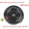 Picture of MOSTOS ; Brings Superior® || Ø mm Lens Cap for Sony Camera Lenses (Ø40.5 mm Lens Cap)