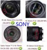 Picture of MOSTOS ; Brings Superior® - 55mm Lens Cap Cover Compatible for Sony 28-70mm F3.5-5.6 FE OSS for Sony A7 IV A7R III II Alpha 7IV A7RIII A7R IV Camera,Sony FE 35mm F1.8 - (Ø55 mm)