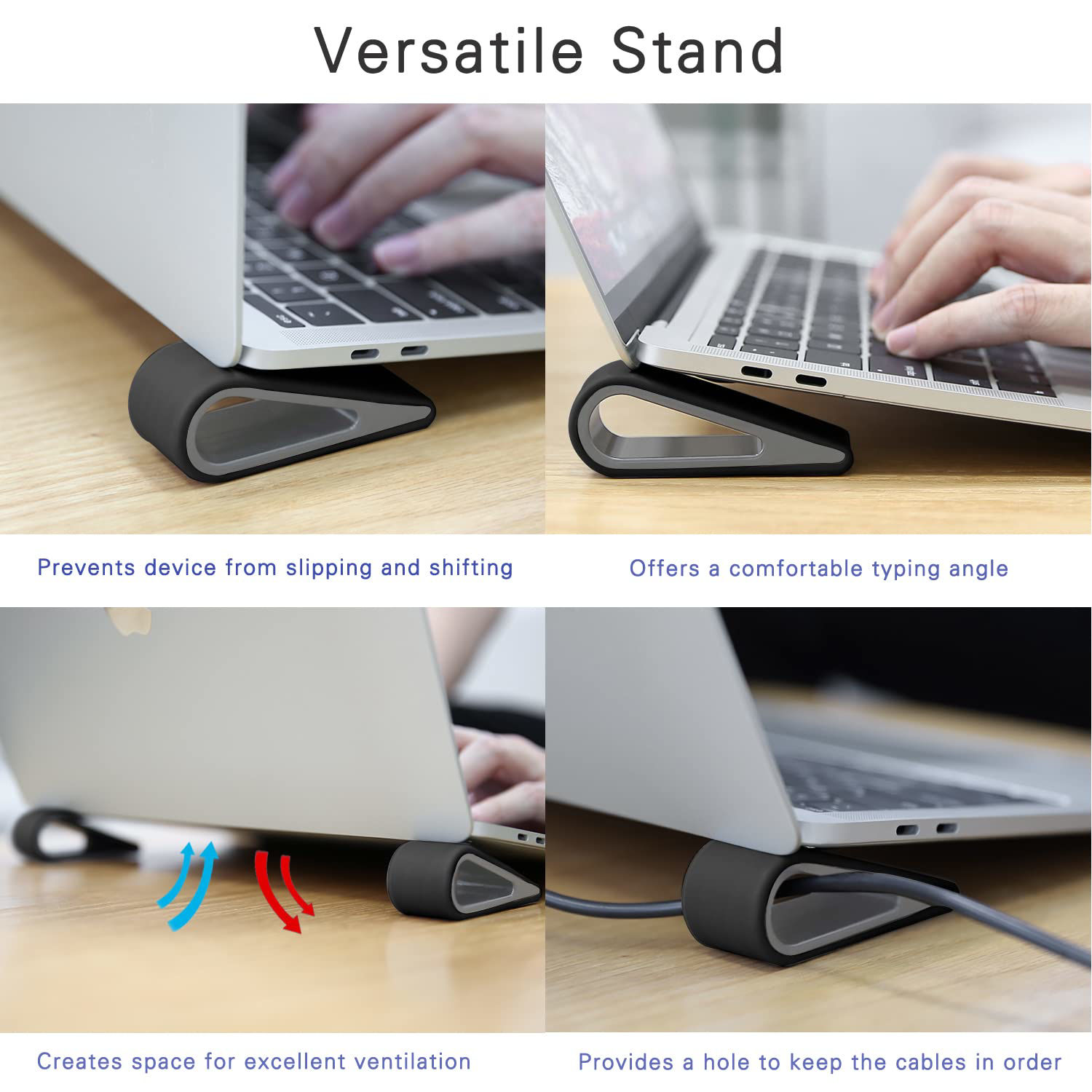 GetUSCart- MoKo Universal Laptop/Computer Keyboard Stands,[4 Pack]Anti ...