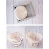Picture of Newborn Baby Photography Props Posing Blanket, Professional for Baby Photography Contoured Posing Positioner Set with Flexible Metal Edges Diameter 34 CM