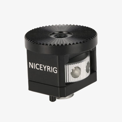 Picture of NICEYRIG M6 Thread Rosette Adapter for ARRI Locating Hole, Compatible with Rosette Mount Wooden Side Handle and 15mm Rod Rail Extension Clamp - 514