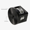 Picture of NICEYRIG M6 Thread Rosette Adapter for ARRI Locating Hole, Compatible with Rosette Mount Wooden Side Handle and 15mm Rod Rail Extension Clamp - 514