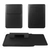 Picture of HoYiXi 14 Inch Laptop Sleeve Case Leather Bag with Stand Compatible with Mac Pro 14 2021/ASUS Vivobook 14/HP Pavilion X360/IdeaPad 14/Dell HP ASUS Acer Huawei Matebook 14'' PC, Black