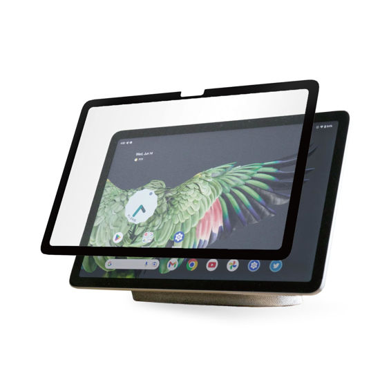 Picture of Penoval Detachable Paperfeel Screen Protector for Google Pixel Tablet 2023, Reusable Nano Tech, Easy Install & Detach, Anti-glare, Draw and Sketch Like on Paper