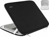 Picture of Hsmienk Laptop Sleeve Case 17 Inch, Durable Shockproof Protective Computer Cover Flip Case Briefcase Carrying Bag Case Compatible with 17-17.3 Inch Laptop, Computer, Notebook, Black