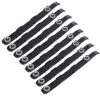 Picture of Eshylala 8 Pack Chassis Hard Drive Mounting Plastic Rails,Black
