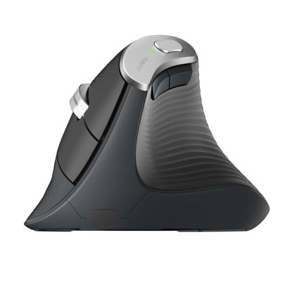 Picture of Nulea M510 Vertical Mouse Wireless, Ergonomic Mouse for Comfy Tracking, 3 Adjustable DPI (800-1200-1600), 2.4G Wireless Vertical Mouse with 6 Buttons, Compatible with Windows, Mac OS, Laptop, PC, Grey