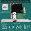 Picture of LinksTek X520-DA1 10GbE SFP+ Fiber Ports Ethernet Adapter for Servers, NAS and Desktop PCs. PCIE X4 to 10GbE SFP+ Fiber NIC Card for Gaming, Intel 82599EN 10Gbps Ethernet Controller (X520-DA1)