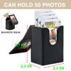 Picture of WOGOZAN Mini Picture Holder Case for Fujifilm Instax Mini 12/11/99/90/EVO Camera 2.15x3.4 inches Film Accessories Photo Pouch Protection Case Can hold 50+ films (Black)