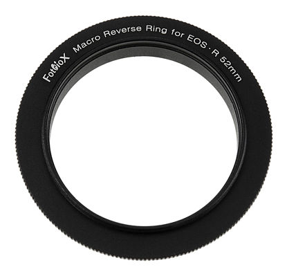 Picture of Macro Reverse Ring 52mm Compatible with Canon RF - Camera Mount to 52mm Filter Thread Adapter for Canon RF Mount Mirrorless Cameras