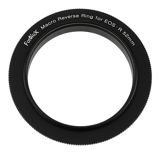 Picture of Macro Reverse Ring 52mm Compatible with Canon RF - Camera Mount to 52mm Filter Thread Adapter for Canon RF Mount Mirrorless Cameras