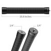Picture of FeiyuTech Carbon Fiber Extension Bar 11 inches, Lightweight with 1/4" Hole/Screw for Smartphone/Camera Handhold Gimbal Stabilizer, Action Camera and Tripod.
