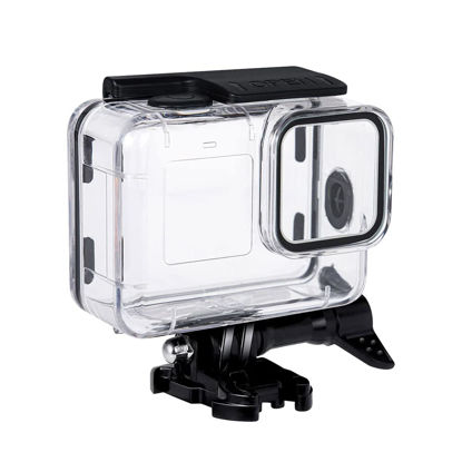 Picture of Waterproof Housing Case for GoPro Hero 11 Black 10/ 9 Black Camera, Protective Underwater Dive Shell with Bracket Accessories Kit, 40M/ 131ft (Soft-Button)