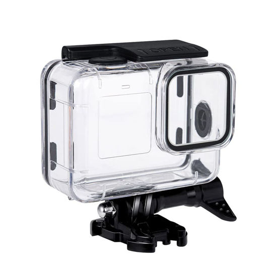 Picture of Waterproof Housing Case for GoPro Hero 11 Black 10/ 9 Black Camera, Protective Underwater Dive Shell with Bracket Accessories Kit, 40M/ 131ft (Soft-Button)
