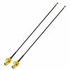 Picture of Superbat U.fl/IPEX MHF4 Cable Mini PCI to SMA Bulkhead Coaxial Cable 6" 15cm for M.2 NGFF Interface Wireless Routers Mini PCIe Cards Network Extension Pigtail PCI WiFi Cable 2-Pack