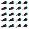 Picture of VILHTL 10 Pairs 12V DC Power Connector Male+Female 5.5 x 2.1MM Power Jack Plug Adapter Barrel Connector for CCTV Security Camera Led Strip Cable Wire Ends Plug