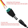 Picture of VILHTL 10 Pairs 12V DC Power Connector Male+Female 5.5 x 2.1MM Power Jack Plug Adapter Barrel Connector for CCTV Security Camera Led Strip Cable Wire Ends Plug