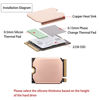Picture of Steam Deck SSD Heatsink Thermal Pad: Haojiaho M.2 2230 NVME SSD Copper Heat Sink with Cooling Thermal Pads for Steam Deck 2230 SSD, SabrentRocket 2230, Rog Ally ssd, Back Cover Opening Tools