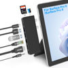 Picture of Surface Pro 9/Pro 11 Hub Docking Station with 4K HDMI, Thunerbolt 4(8K Video+40Gbps+100W Power), 100M Ethernet, USB3.0, SD TF Card Slot, 3.5mm Audio, Triple Display for Surface Pro 9/Pro X Accessories