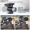 Picture of ARTCISE Monopod Gimbal Head, CNC All Metal Side Saddle Gimbal Tilt Head with Arca Swiss Quick Release Plate and 360° Panoramic Arca Type QR Plate，Ideal for Camera Tripod Monopod Long Telephoto Lenses