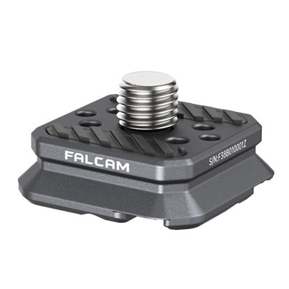 Picture of ULANZI F22 Quick Release Plate, Camera Mount Thread Adapter Seat Quick Setup Kit, Convert 1/4" Thread to F22 QR System for Canon/Sony/Nikon Cameras(Plate Only)