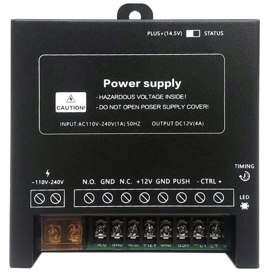 Getuscart Access Control System 600lb Electric Magnetic Door Lock Kit