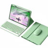 Picture of kaidisen Keyboard Case Mouse for 2022 iPad 10th Generation 10.9 inch iPad 10 Detachable Cute Color Keyboard Case with Pencil Holder,Mint Green