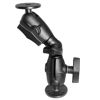 Picture of WINDFRD 1.5" Double Ball Mount with Two AMPS Round Plates, Tablet/Fish Finder Mount, Double Socket Swivel Ratchet Arm with 1.5 inches / 38mm / C Size Ball, Compatible with RAM, Arkon, iBolt and More
