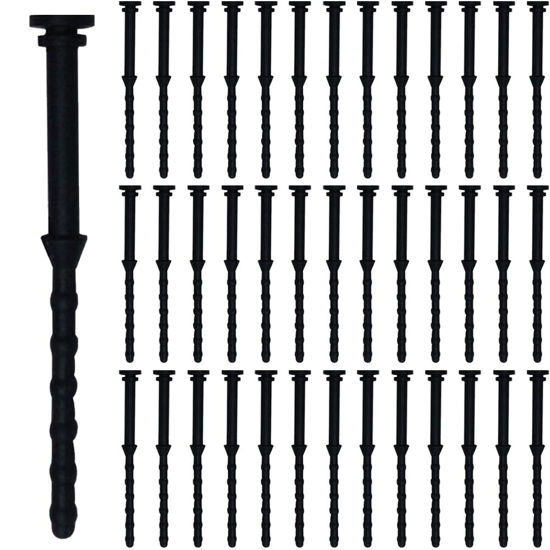 Picture of DKARDU Rubber Computer Cooling Fans Mount Screw, 65mm/2.56inch CPU Fan Mounting Pin Rivet Reducing Noise Anti-Vibration Soft Rubber Screws (40 Pack)