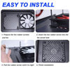 Picture of DKARDU Rubber Computer Cooling Fans Mount Screw, 65mm/2.56inch CPU Fan Mounting Pin Rivet Reducing Noise Anti-Vibration Soft Rubber Screws (40 Pack)