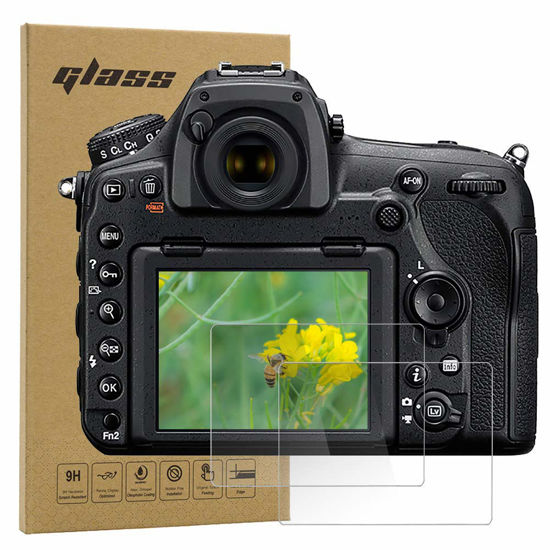 Picture of Macolink Screen Protector for Nikon D850 D780 D750 D810 D800E D800 D610 D600 D500 D4S D5 D7200 D7100 D5200 D5100 (2 Pack)