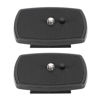 Picture of Harwerrel 35mm Tripod Quick Release Plate Camera Mount Adapter Replacement for Sunpak 7000TM 7001TM 6400UT 8001UT TG-P60T MX1000 (Pack of 2)