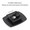 Picture of Harwerrel 35mm Tripod Quick Release Plate Camera Mount Adapter Replacement for Sunpak 7000TM 7001TM 6400UT 8001UT TG-P60T MX1000 (Pack of 2)