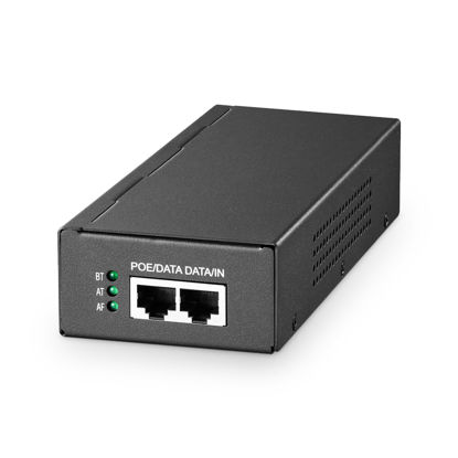 Picture of YuLinca 10G PoE Injector, 802.3af/at/bt Power Over Ethernet PoE Adapter, 10G/5G/1G Rate Auto-Adaptive, Non-PoE to PoE Adapter, Plug & Play, Distance Up to 100 Meters (328 ft.)